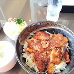 RIDER’S CAFE 寺住 明王寺 - 炙り豚丼セット￥1000