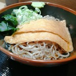 名代富士そば - 冷やしきつねそば