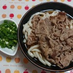 嵐山農産物直売所 - 肉うどんを製作っ！