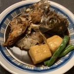 そばと酒 湖月 - あら炊き