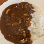 白樺ベース - ユリ根と枝豆のカレー