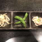 アットホーム酒BAR 酒美道場 - ３種盛