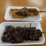 Ganso Jumbo Yakitori Torikki - ジャンボ焼き鳥2本800円