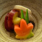 あめ婦 - ☆野菜の焚き合せ…生麩ちゃんもGood!!☆