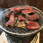 Shichirin Yakiniku Anan Dainichi Ten - とりあえず焼いてみた