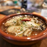 Budou Shu Goya - 牡蠣のアヒージョ