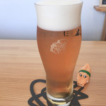 ミンナノタコヤキ - 休日のお昼にカンパチ☆
            ビールはエビスマイスター