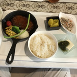 大衆ビストロYASUDA - てりたまハンバーグ定食