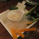 呑喜 - 呑喜：野菜スティックアンチョビソース