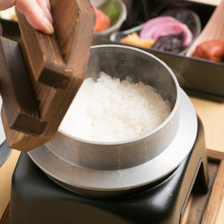 三田農家「ぐんちゃん」釜炊きごはんなど厳選食材を使用