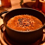 YONA YONA BEER WORKS Aoyama Ten - 焼きチーズカレー@650円