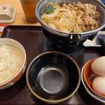 すき家 - 牛すき鍋定食