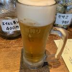 悟つぼ - 生ビール  570円(税込)