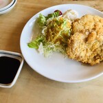 あやべ温泉レストラン - イベリコ豚のコロッケ単品