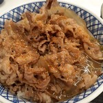 吉野家 - 牛丼(特盛)￥632　＋　玉子￥65