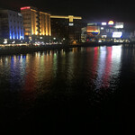 鮨 田可尾 - 中洲の夜景