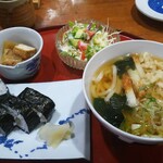 割烹志摩 - 天巻きとうどん