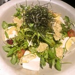 豆富と瀬戸内れもんのサラダ