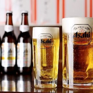 たっぷり2杯半分楽しめる♪お得な”名物メガジョッキ”が大人気