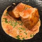 ＶｉｎｏＬｏｃｏ - スモークサーモンのレア焼き