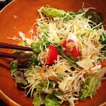 이자카야 사시아마쇼우텐 ＠히노마루 - 히노마루 샐러드(섞어버린)