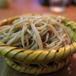 Sanjiro - ここは撮影不可のお店。ご注意を。でもとても美しい竹編みの蕎麦の器。あまりに綺麗だったので女将さんにお願いして許可を頂いてパチリ。