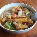 満洲飯店 - 広東麺　８５０円