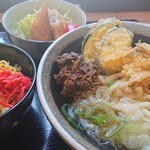 葵食堂 - 葵うどんセット