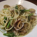 Trattoria Beare - あさりと旬の野菜ジェノベーゼパスタ