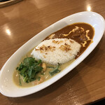 ココス - シーフードグリーンカレー
            &バターチキンカレー 1190円