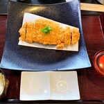 ほしごえの里 - 豚カツ定食　1100円税込