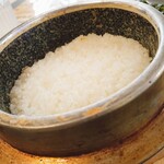 スントゥブ For N - 炊きたて、熱々のごはん。