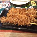 大衆居酒屋 とりいちず - 秘伝かわ串70円×4本