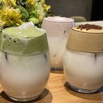 ステップスカフェアンドバー - ダルゴナコーヒー ・抹茶・さくら