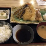 海鮮居酒屋 天ぷら番長 - 番長定食：￥８８０