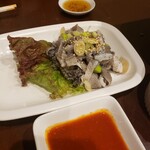 韓国料理 韓豚 - センマイ