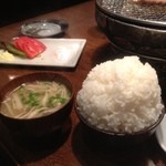 焼肉 大吉 - ごはん、がばい盛り