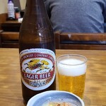 そば処 寿美吉 - ビール(中瓶)　680円