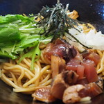 龍屋 - 鰹たたき油そば