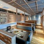 米沢牛・焼肉 さかの - テーブル席