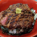 飛騨牛専門店 祭 - 飛騨牛ステーキ丼Ａ５ランプ200g