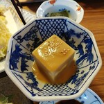 くつかけダイニング - 胡麻豆腐