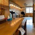 山形蕎麦　やま久 - 店内（座席より右まわり）➡