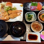 割烹 みはら - 大海老フライ御膳