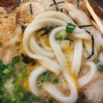 もつ鍋専門店うをきち - 極太麺