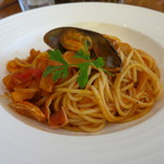 ダイニングレストラン ザ・キャッスル - シーフードスパゲティー