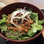 カモシカ - 麹納豆丼 アップ
