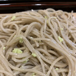 蕎の花 - ワサビをこんなに塗しても辛くない