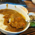 焼肉まあまあ屋 - サラダバーのカレー