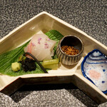 Hoshinoya Kyoto Dining - 向附 鯛小春仕立て